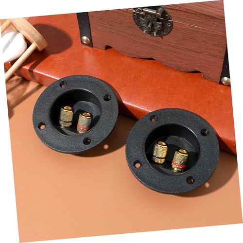 Conector de terminal para altavoz OSALADI de 5 vías en caja redonda 7