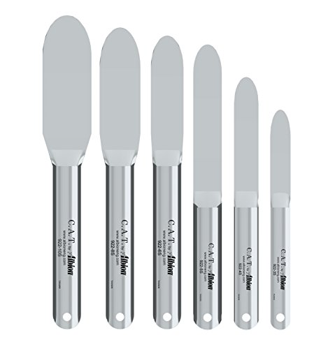 Albion Engineering 922-G01 C.A.T. Spatula Set, Stainless Steel, Pack of 6 - Thumbnail 6