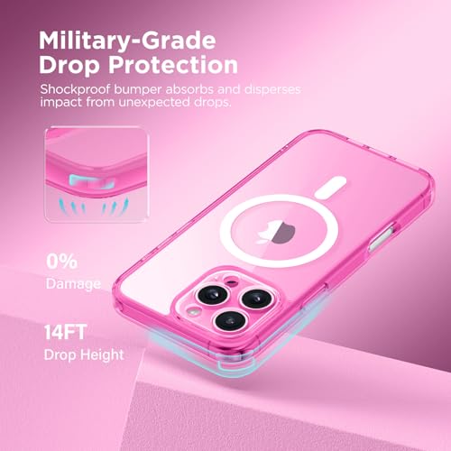 Coque iPhone 16 Pro compatible MagSafe protection appareil photo mate fille