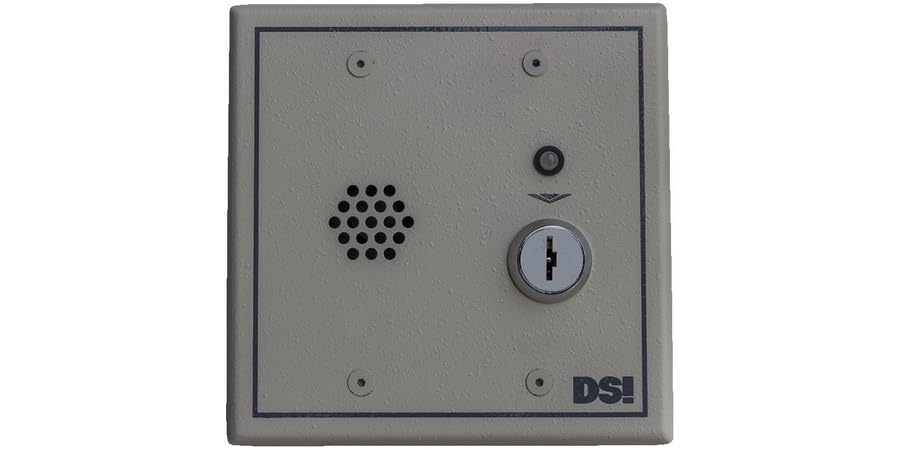 Generic Door Management Alarm, Double Bit Key Switch, 96/103 dB, 12/24 Volt AC/DC at 250 Milliampere, 4.6