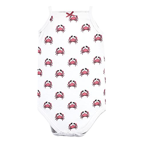 Image of Hudson Baby Unisex Baby Cotton Sleeveless Bodysuits