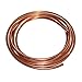 Produktbild (8/m) 5m Rolle Kupferrohr Ø8mm Hydraulikleitung Innen-Ø 5mm Kupferleitung Bremsleitung Kupferrohr Cu Leitung Neu Old-Harvest