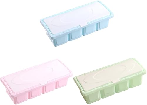 Miniatura 5 de Juego de cajas de condimentos de plástico, 4 piezas para condimentos, macetas de especias, contenedor de almacenamiento de alta calidad, tarros de