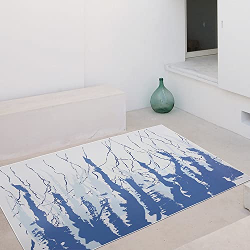 Tapis de zone motif glacier abstrait 80x120cm Ruby Lil moderne - 8