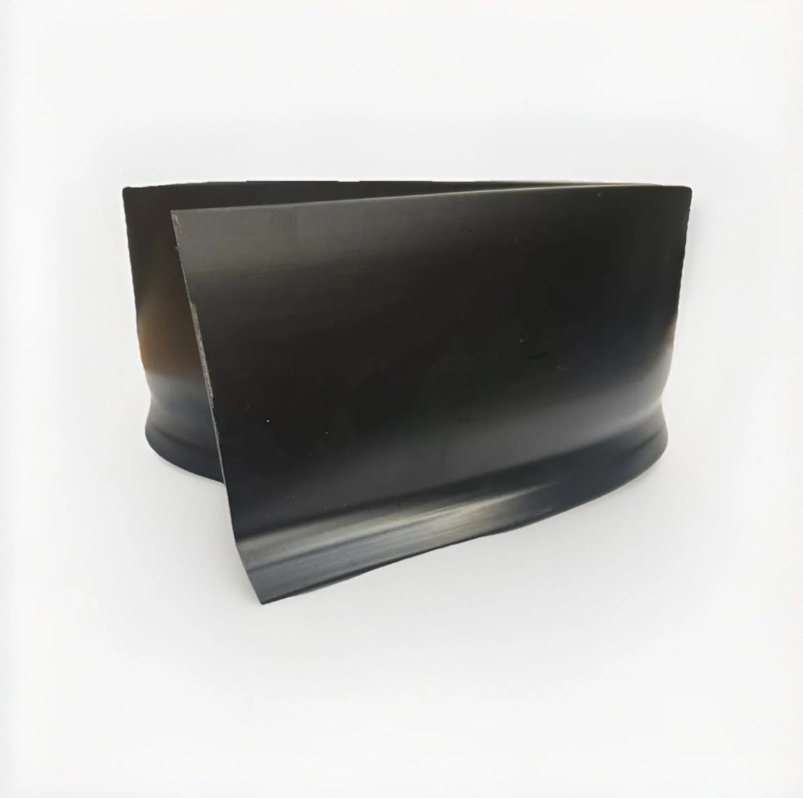 FLEXIBLE PVC SIT ON SKIRTING BOARD (BLACK, 25m)