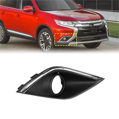 Couvercle antibrouillard robuste pour calandre Outlander 2016-2021