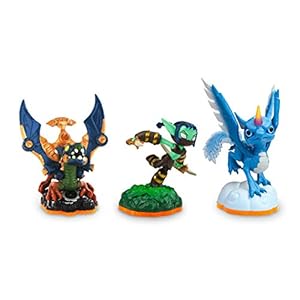Activision Skylanders Giants Pack (Drobot / Stealth Elf / Whirlwind) Interactive Gaming Figures