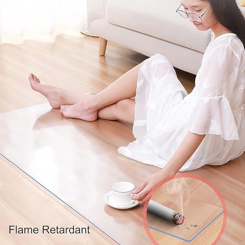 Alfombrilla de vinilo resistente al desgaste e impermeable para proteger mesas y suelos 7