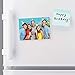 5x7 Magnetic Acrylic Pocket Wall Picture Frame, Clear, Set of 6