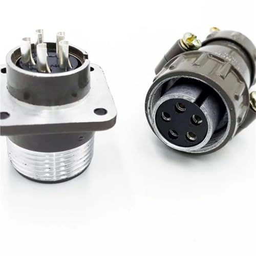 Conector P20 de 3 pines socket de 20mm hembra macho P20K3Q enchufe circular 4