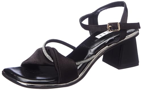 ELLE Womens Backstrap Heel Sandals Colour-Black, Size-UK 7 (B0CPLQ8DN1) Amazon Price History, Amazon Price Tracker