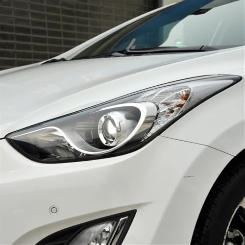 Coque de phare pour Elantra 2012-2016 couvercle en verre de remplacement