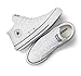 Converse Women's Chuck Taylor All Star Madison MID, White/Black/White, 9