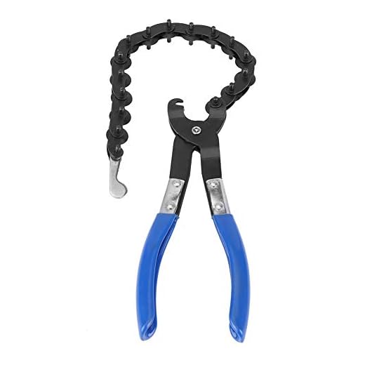 Exhaust & Tail Pipe Cutter, Universal Cut Off Tool Cutter Cutting Chain