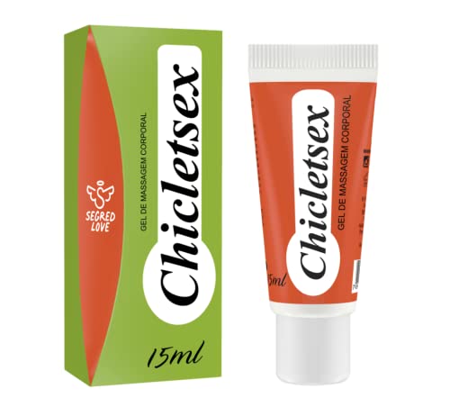 GEL CORPORAL BEIJÁVEL SEGRED LOVE CHICLETESEX MENTA 15ML