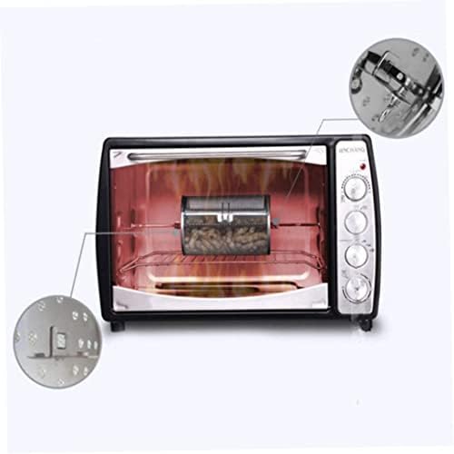 Stainless Steel Oven Roast Basket 8 Inches Rotisserie Grill Basket Electric Roasting Cage Rotating Baking Cage Grill Basket,Durable Roasting Cage
