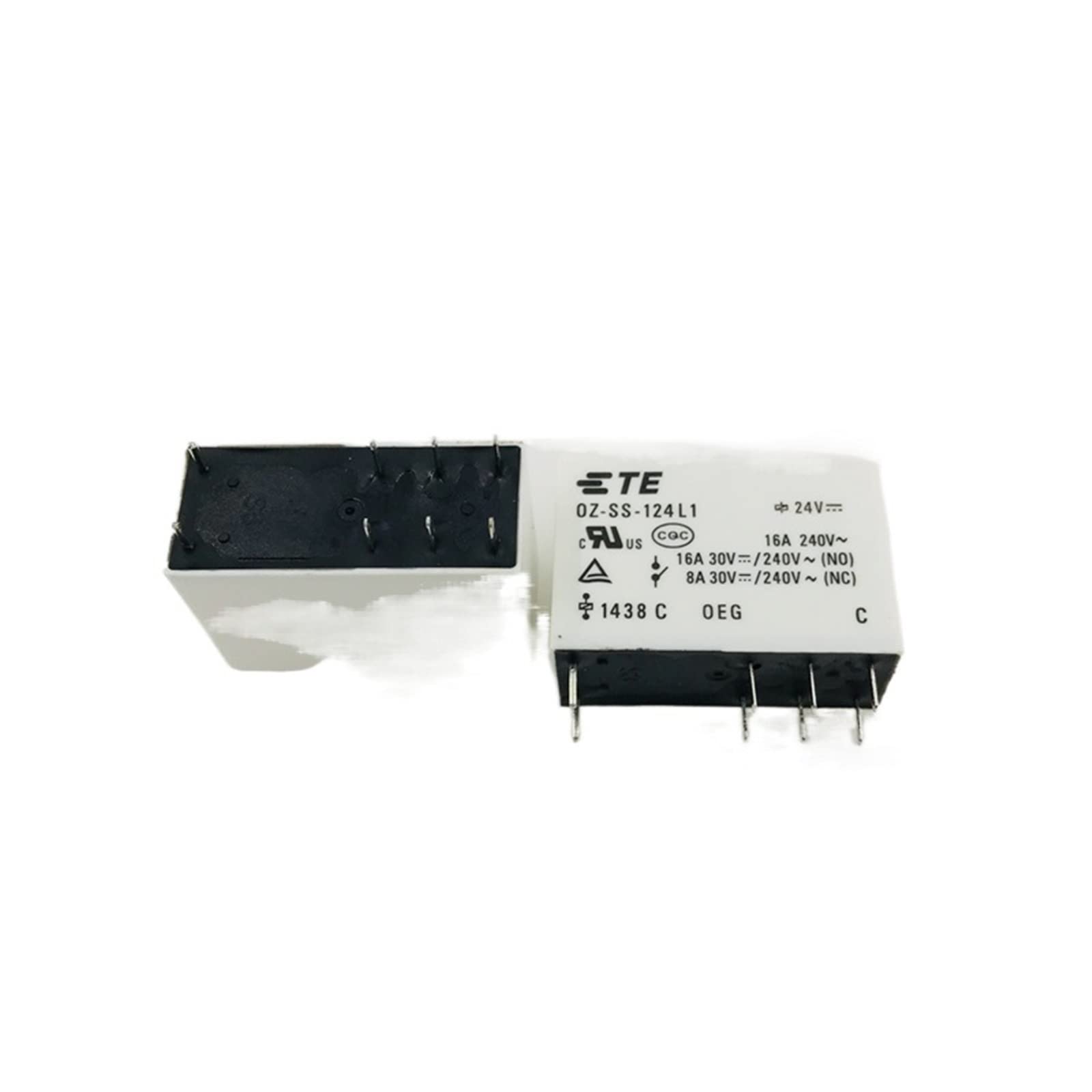 QEFHSVVZE 2PCS/Lot Power Relay OZ-SS-112L1 124L1 16A 240VAC 8PIN(12V)