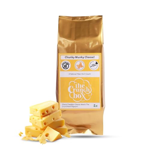 Image of The Crunch Box Special Value Pack -Chunky Munky Cheese Popcorn I 100 gm I | Popcorn for Movie Nights, Game Nights, and Healthy snacking!