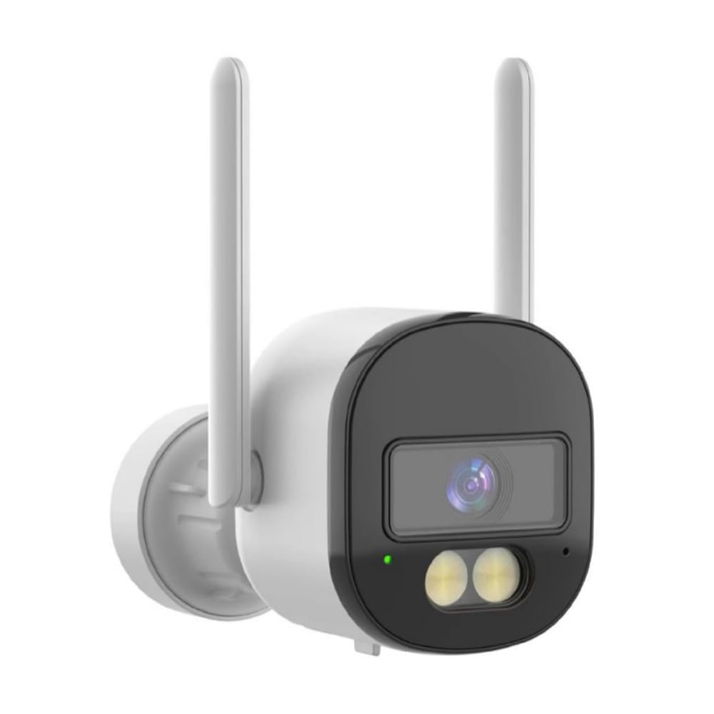 4MP WiFi Kamera Wireless CCTV System 2.4G&5G Dual Band IP Kameras -Wege-Audioüberwachung Outdoor Regenfeste Kamera EU-Stecker