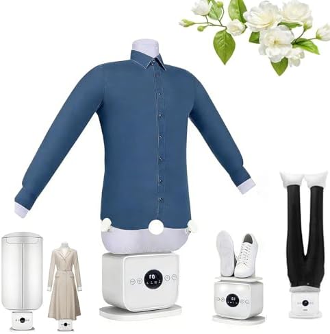 Automatic Ironing Machine 3.0, Hands-Free Upgrade, Quick 5-10 Min Iron for All Fabrics, Perfect for Shirts & Pants, Touch Control, Efficient, Easy to Use