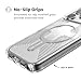 Speck GEMSHELL Grip +MS Case for iPhone 17 Pro Max - Clear/Clear | Slim Protective Grip | Drop Protection | MagSafe Compatible