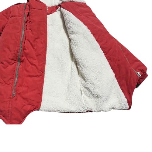 Boys' Hooded Fleece Jacket Zip up Soft Lined Warm Padded Sweatshirt Coat2