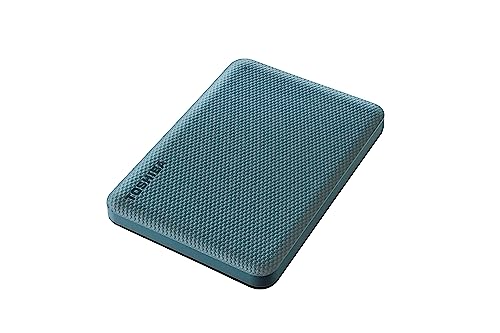 Image of Toshiba Canvio Advance 1TB Portable External HDD, USB3.0 for PC Laptop Windows and Mac. 3 Years Warranty. External Hard Drive - Green