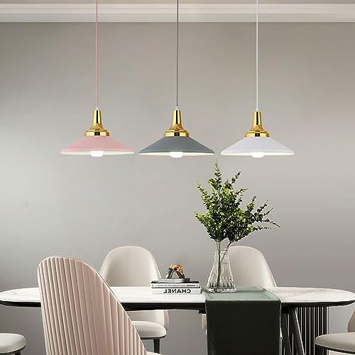 Lámpara colgante moderna de aluminio y metal con acabado artesanal retro para cafeterías 5