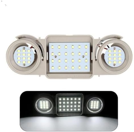 Car Reading Lamp Sunroof Switch for Scirocco 2008-2017,Car Interior Overhead Console Dome Light Reading Lamp,A-Front Roof Light(Normal/B-Rear Roof)