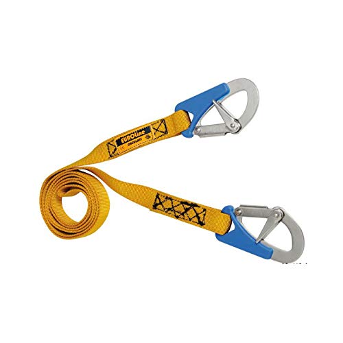 OSCULATI Ligne de Vie Euro Lightline 2 m + 2 mousquetons Ouverture Rapide