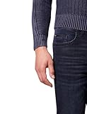PIONEER AUTHENTIC JEANS Herren Jeans Rando | Männer Hose | Regular Fit | Dark Blue Denim/Washed Washed | Dark Blue Used Whisker 6754 6815 | 38 32