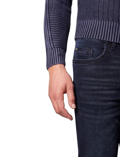 PIONEER AUTHENTIC JEANS Herren Jeans Rando | Männer Hose | Regular Fit | Dark Blue Denim/Washed Washed | Dark Blue Used Whisker 6754 6815 | 38 32