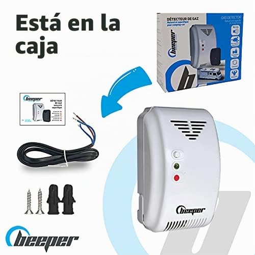 Miniatura 6 de Beeper Det-Gn101 - Detector De Gases Naturales Y Soporíficos, Color Negro