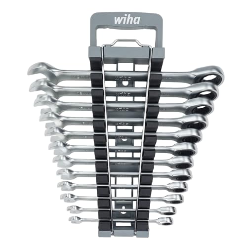 Wiha Combination Metric Ratchet Wrenches, 12 Piece