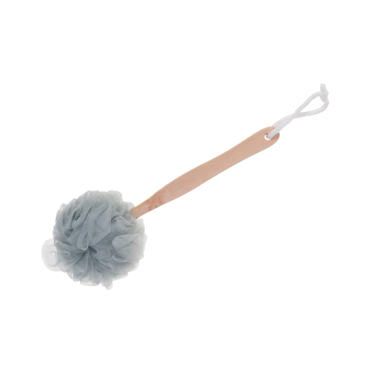 FRCOLOR 6pezzi Handle Wooden Bath Back Scrubber Brush for Easy Exfoliation and Massage Grey for Family Use