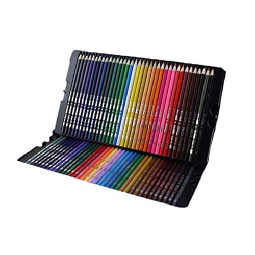 Healifty Lápices de Colores Base Óleo para Dibujo Artístico Punta Resistente Colores Surtidos para Esbozos y Pintura Material Ecológico para Adultos