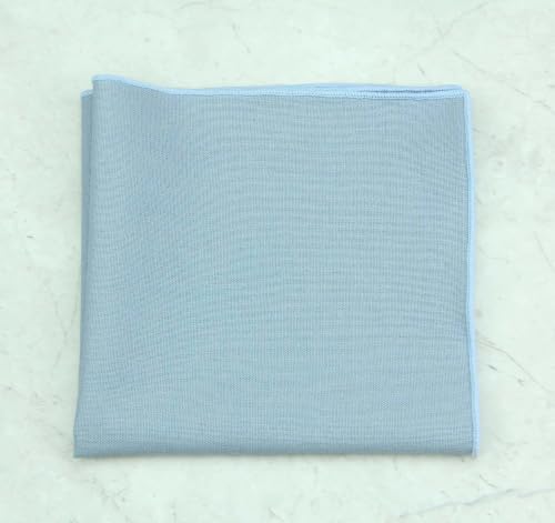 Image of Mens Solid Linen Ties - Slim Pattern Necktie for Men Wedding Groomsmen