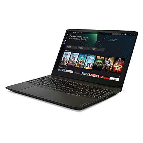 Lenovo IdeaPad Gaming 3 15 15.6" Laptop, 15.6" FHD (1920 x 1080) Display, AMD Ryzen 5 5600H Processor, NVIDIA GeForce GTX 1650, 8GB DDR4 RAM, 256GB SSD Storage, Windows 10H, 82K20015US, Shadow Black