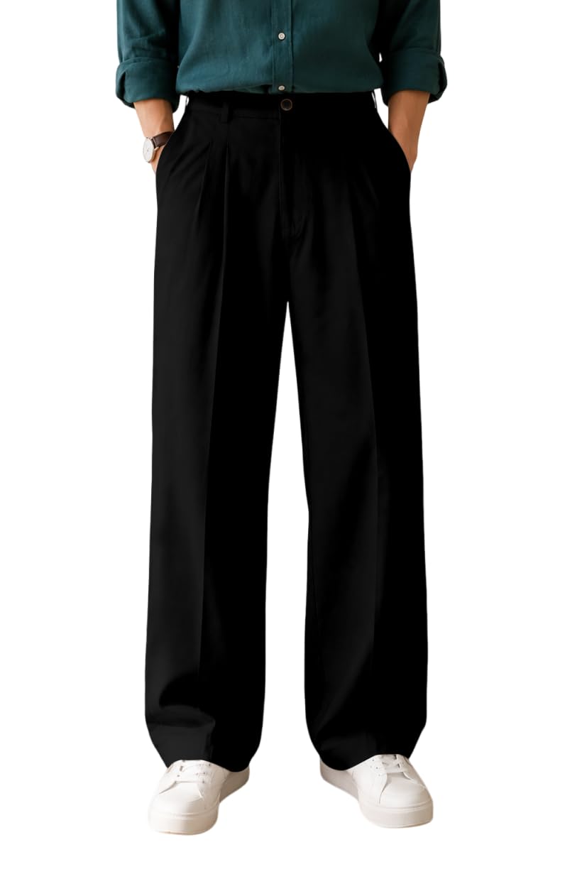 FTX Men Korean Trouser Black Pack of 1 - Image 1
