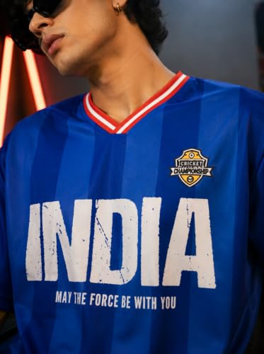 Image of Pump'd Cricket Jersey for Men - Unisex Oversized Round Neck Jersey Tshirt | Graphic Tees | Supreme Comfort | Effortless Style Oversized T Shirt for Men & Women | Addition | 2026