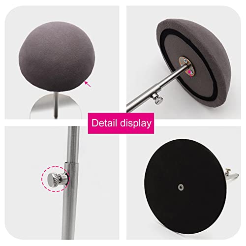 Présentoir chapeau et perruque pour dressing et coiffeuse - 5