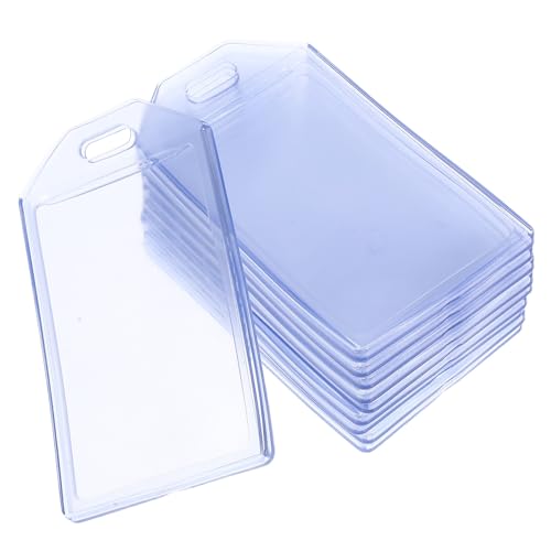 Pochette étanche PVC lot de 10 pièces étiquettes bagages protection valise voyage Cabilock