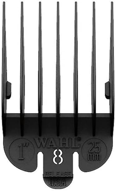 Comb nº8-25mm, Black, Standard