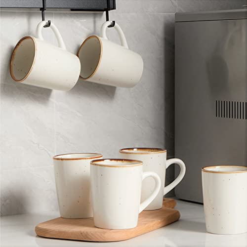 Onemore Coffee Mug Set, 12 Oz Ceramic Mugs Set Of 6 Ceramic Coffee Mugs Speckled Porcelain Mugs With Handle For Coffee, Latte, Tea, Cocoa #TOP3