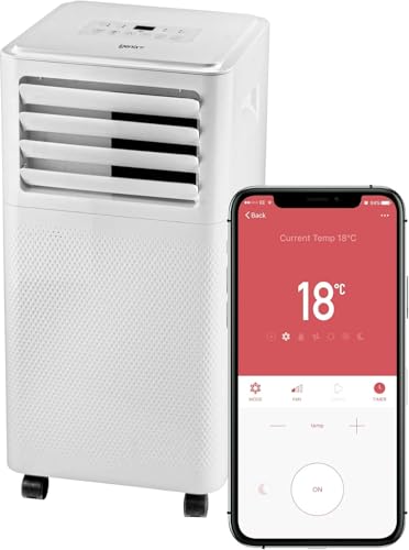 Igenix 9000BTU 3-in-1 Portable Smart Air Conditioner with Amazon Alexa Control via Smart Home App Cooling & Dehumidifying Functions