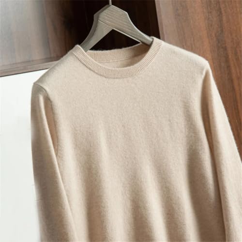 Hamthuit Men Crew Neck Long Sleeve Sweater Men Round Neck Casual Soft Warm Sweater Knitted Pullovers Jumper2