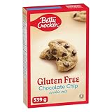 BETTY CROCKER Cookie Mix Gluten Free Chocolate Chip Flavour, 539 Grams Package of Cookie Mix, Baking Mix, Tastes Like Homemade, Easy To Bake