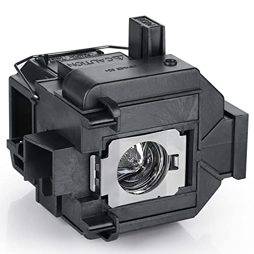 Aimdio Ampoule Lampe de Vidéoprojecteur pour Epson ELPLP69 EH-TW7200 EH-TW9200 EH-TW9000 EH-TW9100 EH-TW8100 EH-TW8000 EH-TW8200 EH-TW9000W EH-TW9100W EH-TW9200W Projecteurs Cover