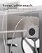 Power Strip, Allocacoc PowerCube |Extended|, 4 Outlets 2 USB Ports, 10 feet Cable, Surge Protection, Mounting Dock, Compact for Travel, Home and Office, Space Saving, ETL Certified …