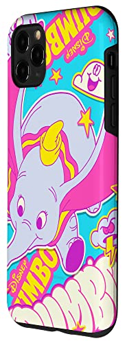 Coque iPhone 11 Pro Max Dumbo Disney turquoise en silicone rigide - 2